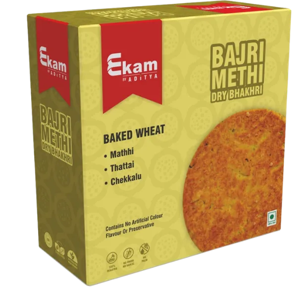 Bajri Methi Dry Bhakhari