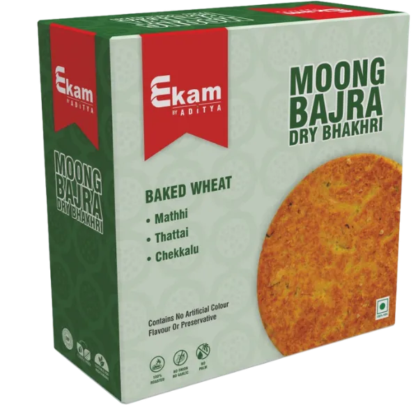 Moong Bajra Dry Bhakhari
