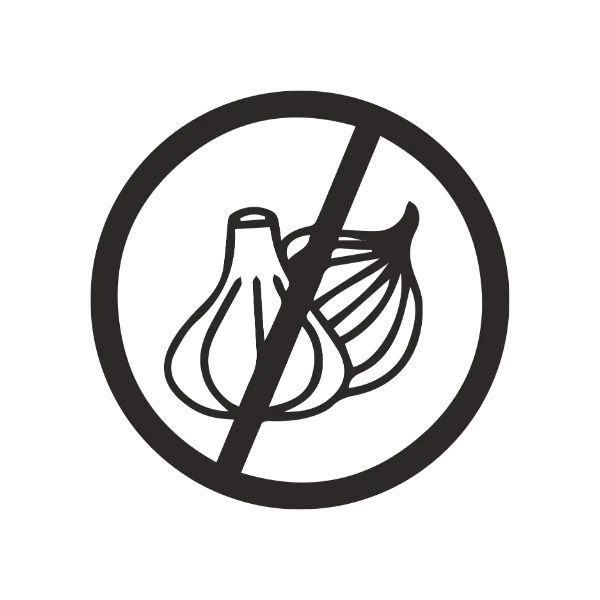 No Onion Garlic