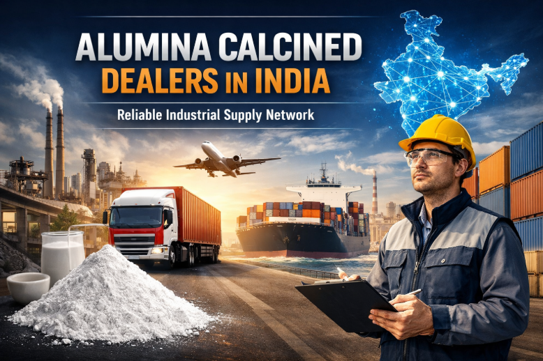 Alumina Calcined Dealers in India – Structured Distribution & Industrial Supply Network