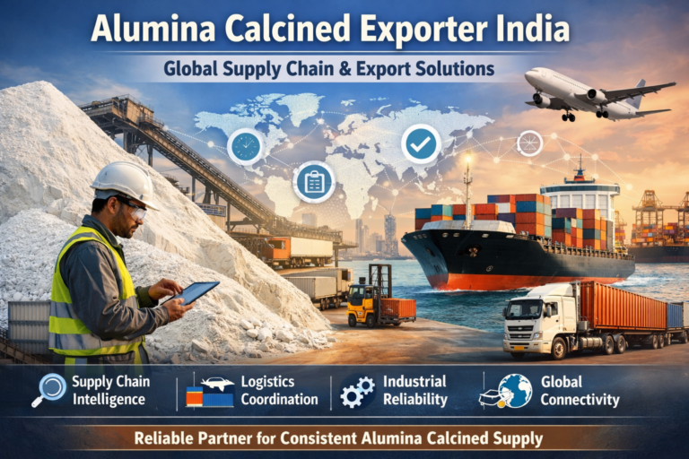 Alumina Calcined Exporter India – Supply Chain Intelligence, Global Coordination & Industrial Reliability