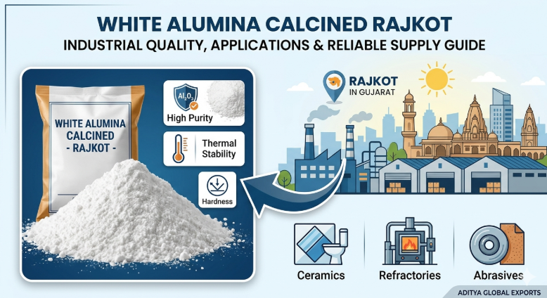 White Alumina Calcined Rajkot – Industrial Quality, Applications & Reliable Supply Guide